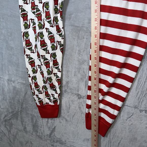 Hannah Anderson Adult Unisex Pajamas Size Large Christmas The Grinch Pajama Set - Picture 10 of 13